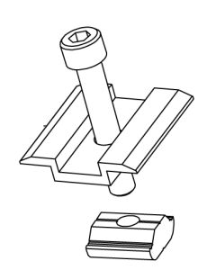 KLEMY ŚRODKOWE REGULOWANE 6KPL 35-40MM CZARNE KLIK